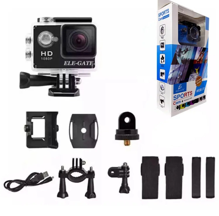 Sports Camera Type Waterproof 1080p