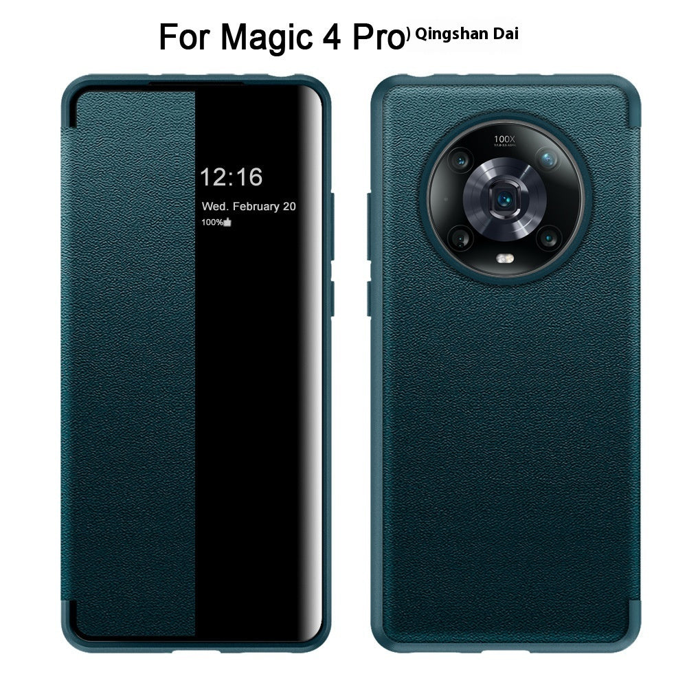 Smart Sleep Window Protective Shell Phone Case